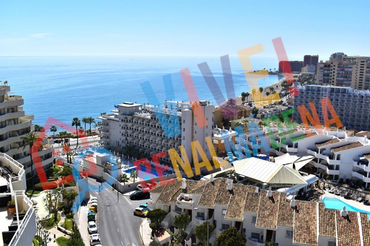 "Vive Benal Beach" Con Parque Acuatico Y 50M A La Playa 3918 Бенальмадена Экстерьер фото
